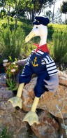 PIERROT Le Goéland et sa pipe de Marin