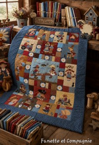 QUILT "IL &Eacute;TAIT UNE FOIS "